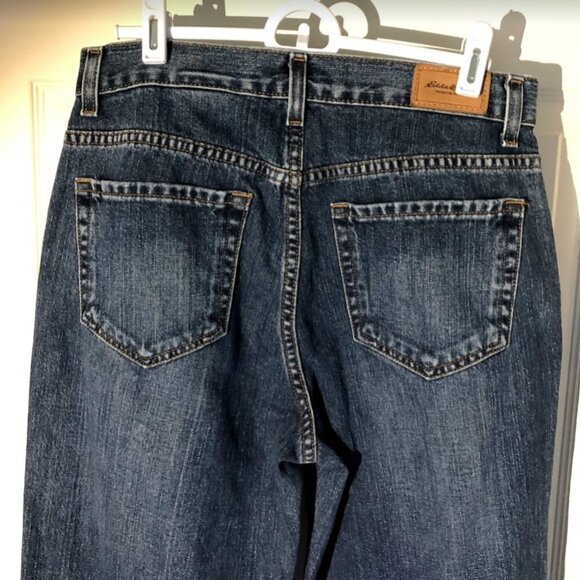 Eddie Bauer Women's Denim Blue Jeans 10R - Picture 5 of 12
